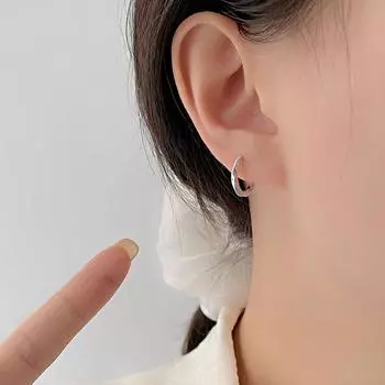 Нишевый дизайн Sense Mobius Earbud Light Роскошные изысканные высококачественные модные универсальные серьги