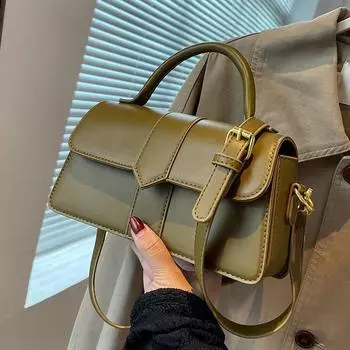 Нишевый дизайн, усовершенствованная текстура 2024, новая модная женская универсальная сумка-мессенджер для поездок на работу, портативная маленькая квадратная сумка бежевый