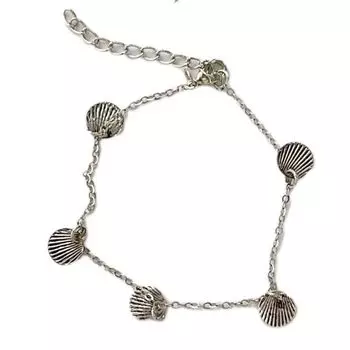 Нишевый дизайн Женский исцеляющий летний парный браслет Silver shell bracelet Y4-11-1