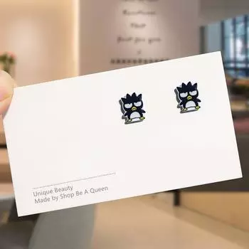 Нишевый стиль Свежие серьги Девочка Дети Милые Магнит