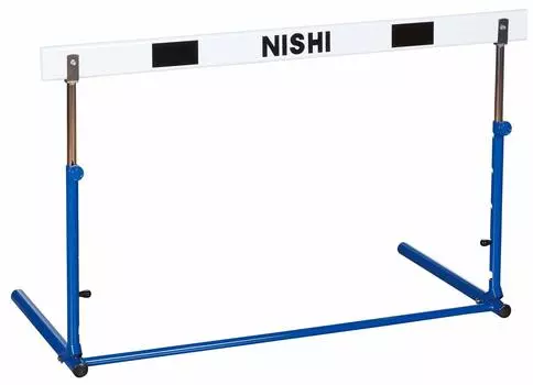 NISHI NG1013D Clutch Adjustable Hurdle with Foldable Legs for Junior High School белый
