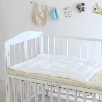 nishikawa детское одеяло swirl quilt одеяло мини моющееся сделано в японии детское одеяло 8742 белое