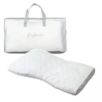 nishikawa Fine Smooth Pillow Height Normal Mini Bincho Charcoal Pipe Hinoki Quilt360 поддерживает плавное ворочание и переворачивание Специальная структура подходит