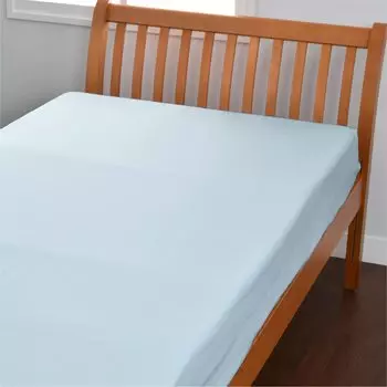 Nishikawa Flat PK03401005 [Nishikawa] Sheet, Single, Washable, Skin-Friendly 100% Cotton, Broadcloth, Plain, Beaute, BE3601, Blue, синий