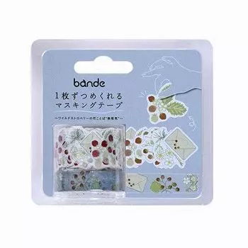 Нишикава Малярная лента, которую можно переворачивать по одной, Цветок земляники Слова Невинность BDA660 Связь/банда