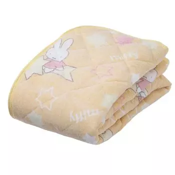 nishikawa Miffy Bed Pad Single Washable Pile Fabric Soft to the Touch DB3401ZC Dream Yellow CM03031401 [Nishikawa] Miffy s