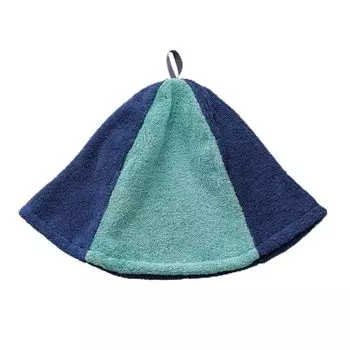 nishikawa Mousse Imabari Sauna Pile Пушистый каждый раз, когда вы моетесь Впитывает воду Пушистый и поставляется с петлей, чтобы повесить на полотенце Made in Made in Imabari