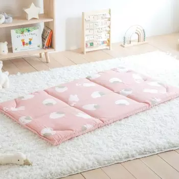 nishikawa nap futon моющийся nap futon 67 x 120 см miffy детский сад ясли школьный коврик 56413 розовый 100