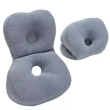 Nishikawa Nap Pillow Heart Blue 45X35cm Office Nap Cushion Konemuri QH91306000 [Nishikawa]