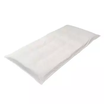 Nishikawa Single Futon Double PI03551022 [Nishikawa] Cover, Washable, Skin-Friendly 100% Cotton, Broadcloth, Zipper, Plain, Beaute, BE3601, White, белый