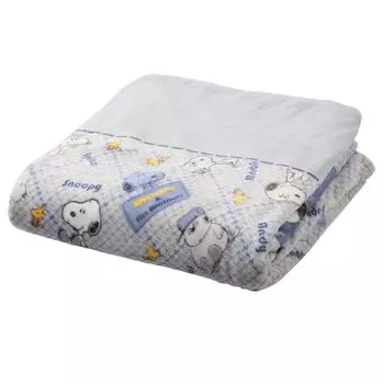 Nishikawa Snoopy Теплое одеяло Односпальное Мягкое как Легко надевать и снимать с 8 застежками-липучками SI01600068800 Чехол, Размер, Стирающийся, Одеяло, Выкл, Застежки,