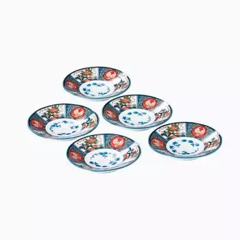 Nishikisa Koimari small plates set
