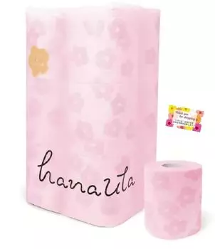 Nishinippon Eiza Hanauta Utau Sakura аромат двойная туалетная бумага 107мм x 25м (12 рулонов)
