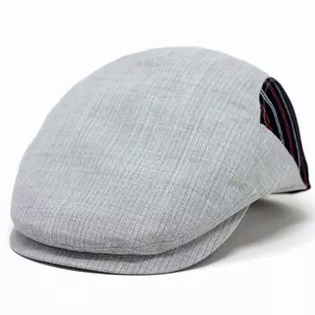 Nishioka Hunting Stripe Простая кепка в тонкую полоску Сделано в Японии Всесезонная LL Черная мужская Весна/Лето (приблизительно. 59,5 см) чёрный