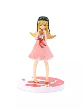 Нисио Исин Anime Project Monogatari Series DXF Рисунок 1 Синобу Ошино Банпресто Приз 2 розовый