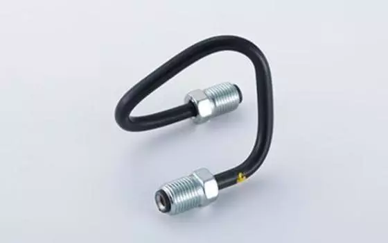 Nismo Heritage Parts Тормозная трубка Левая для Skyline Оригинальный номер в сборе, Задняя, GT-R (БНР32), Репродукция, 46316-RHR20 чёрный