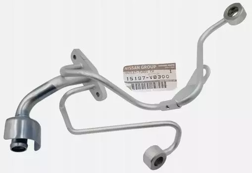 NISSAN 15197VB300 Y61 SAFARI 1997/08- OUTLET TURBO CHARGER OIL OEM Genuine Parts