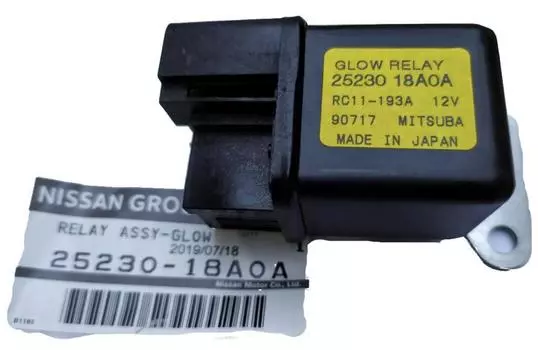 Nissan 25230-18A0A Patrol GQ Y60 Glow Plugs Relay OEM Genuine Car Parts Japan