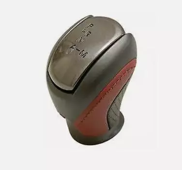 Nissan 34910-KB60A R35 GT-R GTR BNR35 Shift Knob Red Black Leather OEM Genuine