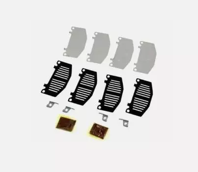 Nissan 41080-40P26 Skyline 300ZX HARDWARE KIT, FRONT DISC BRAKE PAD OEM Original