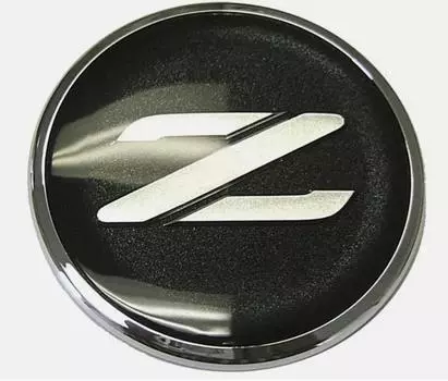 NISSAN Genuine 62889-40P00 300ZX Z32 Black & Silver Z Front Emblem