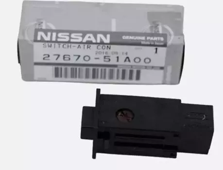 NISSAN Genuine Cedric Exa Gloria SWITCH ASSY-FRONT AIR CONDITIONER 27670-51A00
