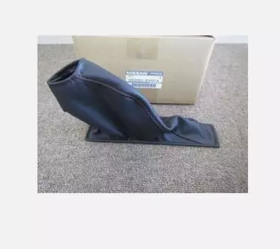 NISSAN GT-R R35 NISMO HAND BRAKE COVER BOOT RED STITCH 9693589S0A GENUINE Japan