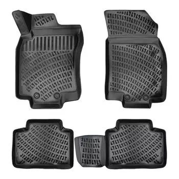 Ниссан Х-Трейл (2013-2021) Высококачественные и прочные резиновые автомобильные коврики — без запаха, нескользящие, долговечные.