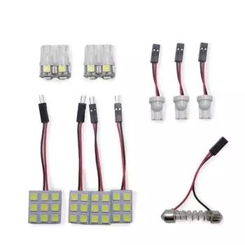 Nissan Juke F15 светодиодный светильник для салона, набор из 8 предметов, эксклюзивный дизайн, внутреннее освещение, автомобильное освещение, индивидуальные детали для интерьера, наряд