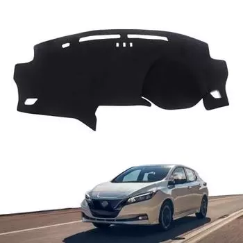 Nissan LEAF 2-го поколения ZE1 тип NISSAN LEAF 2017-текущая версия Специальный дизайн Чехол на приборную панель Коврик на приборную панель Солнцезащитный коврик с защитой от УФ-излучения Противоскользящий коврик