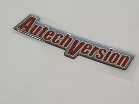 NISSAN NISSAN Оригинальная эмблема Nissan Тип пасты 4 см x 16 см Наклейка Уплотнение Autech Stagea Ремонтные детали для замены износа [версия Autech] Размер