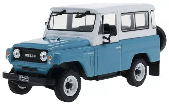 Nissan PATROL 300 1970 Light Overseas Технические характеристики Готовый продукт FIRST43 1/43 H-60 Синий/Белый F43-164