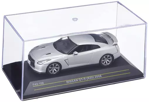 Nissan R35 2008 Silver Finished Product FIRST43 1/43 GT-R F43-156 серебряный