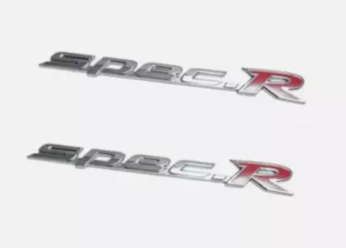 NISSAN S15 240SX Silvia SPEC-R GENUINE Rear Side Emblem Badge Set OEM