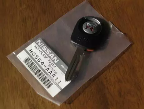 NIssan Skyline R34 GT-R BNR34 SILVIA S15 200SX пустой ключ ZENKI JDM OEM ЯПОНИЯ