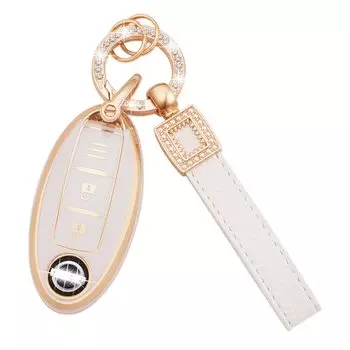 Nissan Smart Key Car Key Premium Compatible with Nissan Serena Note Note Aura and Full Buttons Case, Cover, TPU, Lightweight, Teana, X-TRAIL, QASHQAI,
