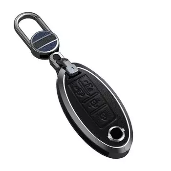 Nissan Smart Key Key Key Premium Genuine Compatible with Nissan Elgrand New Serena Serena Serena Key Black [ontto] Case, Holder, Cover, Screwless,