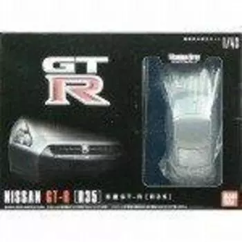 NISSAN Titanium 1/43 GT-R [R35 Gray] серый