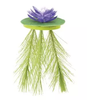 Nisso Little Garden Floating Grass Фиолетовый Размер M зелёный