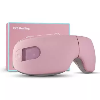 NISSYO новый подлинный японский ИИ-аппарат для лечения глаз с помощью графена и генерации тепла. Салон красоты для глаз. Уход за глазами. Маска для глаз. Уход за глазами. Утеплитель для глаз. Управление голосом с помощью ИИ. розовый