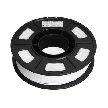 Нить для 3D-принтера белая 1,75 мм 8,8 унций чистый вес 180-210 градусов Цельсия PLA нить для 3D-печати