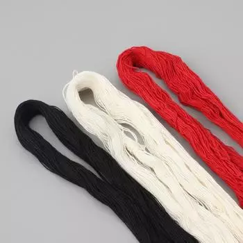 Нить для переплета одеяла. Швейная нить для самостоятельного шитья. Доступны красные, белые и черные цвета. Хлопчатобумажная швейная нить. красный