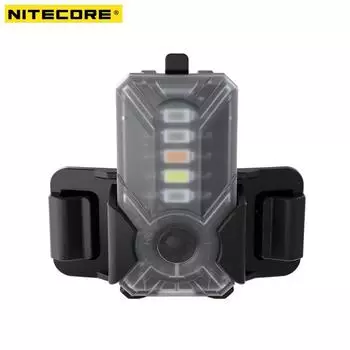 NITECORE Красный Зеленый Синий Желтый Белый 5 светодиодов перезаряжаемый сигнальный фонарь Signal Night NU07 LE