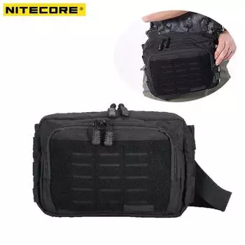 NITECORE NUP30 Многоцелевая универсальная сумка из полиэстера 600D, повседневная посылка, дорожные сумки для бега, похода, рыбалки, пикника