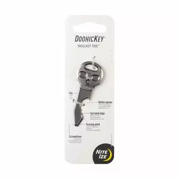 NITEIZE Doohickey Scull Key Silver Japanese KMTSK-11-R3 (Genuine Product) [Goods]