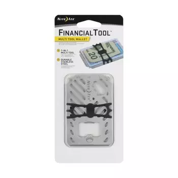 NITEIZE Financial Tool Multi Tool Wallet II Sv 35403 Silver Small