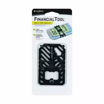 NITEIZE Financial Tool Multi Tool Wallet II Bk 35402