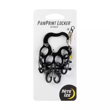 NITEIZE Paw Print Key Locker Japanese Black KLKW-01-R6 (Genuine Product)