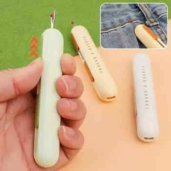 Нитевдеватель 2 в 1 Автоматический нитевдеватель Растягивающаяся игла для удаления иглы зелёный