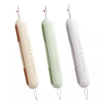 Нитевдеватель для рукоделия Шов Модернизированный нитевдеватель и набор для шитья Прочный швейный инструмент для вязания yellow-1pc